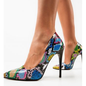 Pantofi dama Sonia Multicolor la reducere