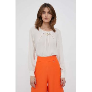 Artigli bluza femei, culoarea bej, cu imprimeu