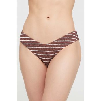 Abercrombie & Fitch bikini brazilieni culoarea maro