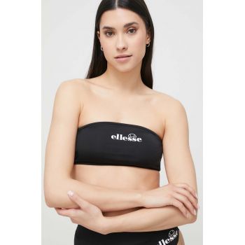 Ellesse sutien de baie culoarea negru, cupa usor rigidizata