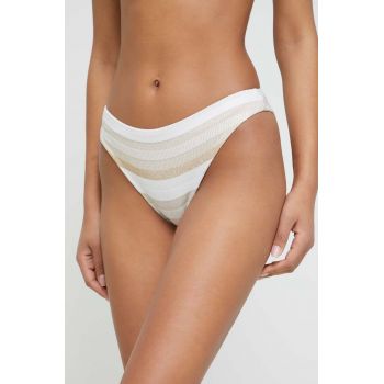 Max Mara Beachwear chiloti de baie culoarea auriu