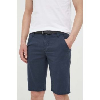 Lindbergh pantaloni scurti barbati, culoarea albastru marin