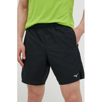 Mizuno pantaloni scurți de alergare Core 7.5 culoarea negru