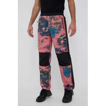 The North Face pantaloni de trening culoarea roz, modelator ieftini