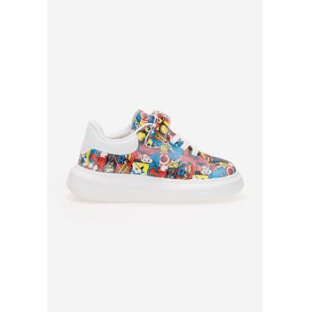 Sneakers copii Comics multicolori