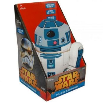 Jucarie din material textil, Star Wars R2D2, 20 cm