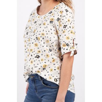 Bluza cu imprimeu floral