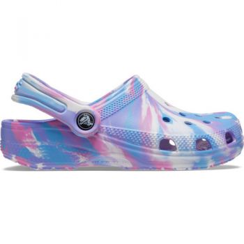 Slapi copii Crocs Classic Marbled Clog 207464-102