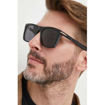 David Beckham ochelari de soare barbati, culoarea negru