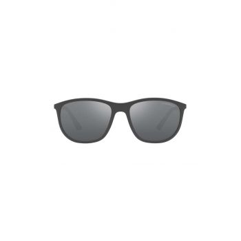 Emporio Armani ochelari de soare barbati, culoarea gri de firma originali