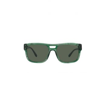 Emporio Armani ochelari de soare barbati, culoarea verde