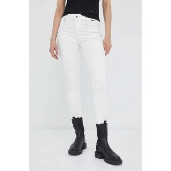 G-Star Raw jeansi femei, culoarea alb la reducere