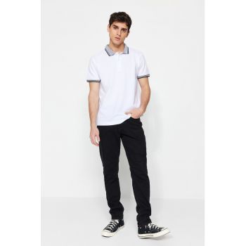 Tricou polo slim fit