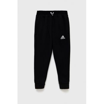 adidas Performance pantaloni copii H57518 culoarea negru, cu imprimeu