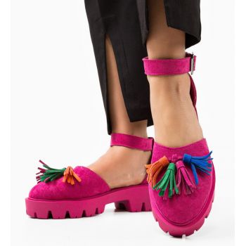 Pantofi Casual Jaila Fuchsia