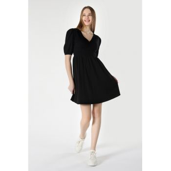 Rochie mini cu decolteu in V