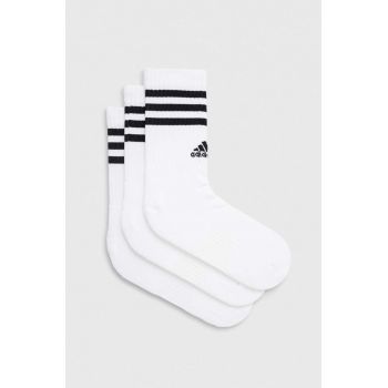 adidas șosete 3-pack Essentials culoarea alb HT3458