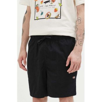 Dickies pantaloni scurti din bumbac culoarea negru