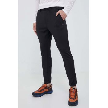 Boss Green pantaloni de trening BOSS GREEN culoarea negru, neted