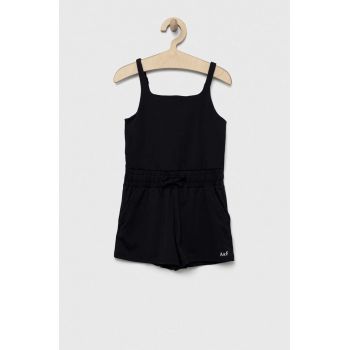 Abercrombie & Fitch salopeta copii culoarea negru