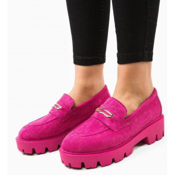 Pantofi Casual Beikrols Fuchsia