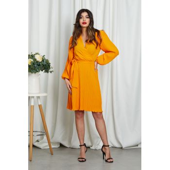 Rochie Silvana Orange la reducere