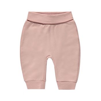 Pantaloni din amestec de bumbac organic cu buzunar aplicat