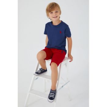 Set de tricou de bumbac si pantaloni scurti