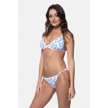 Costum de baie cu model floral - 2 piese