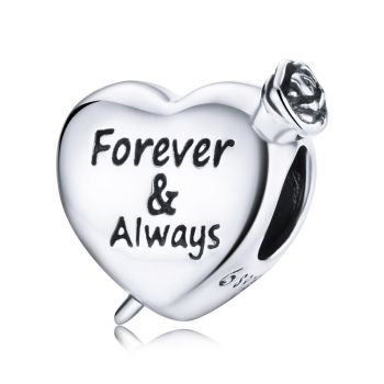 Talisman din argint Forever & Always Love