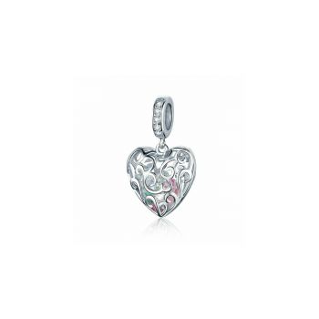 Talisman din argint Heart Gift