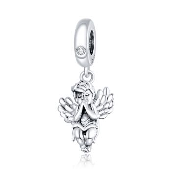 Talisman din argint Praying Baby Angel