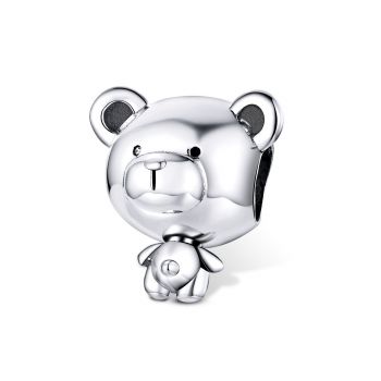 Talisman din argint Silver Teddy