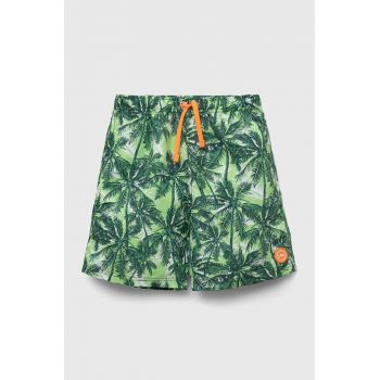 CMP pantaloni scurti de baie copii culoarea verde