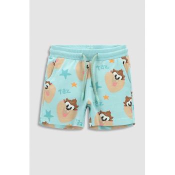 Coccodrillo pantaloni scurti bebe culoarea turcoaz