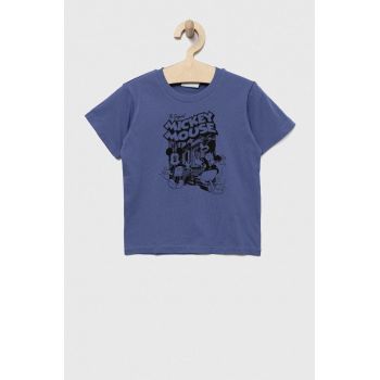 United Colors of Benetton tricou de bumbac pentru copii x Disney cu imprimeu