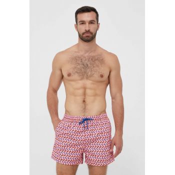 Paul Smith pantaloni scurti de baie culoarea portocaliu