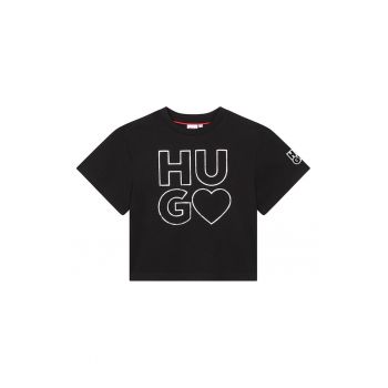 Tricou de bumbac cu logo