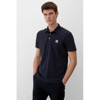 Tricou polo regular fit din pique