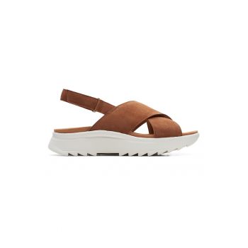 Sandale wedge cu bareta rasucita Dashlite