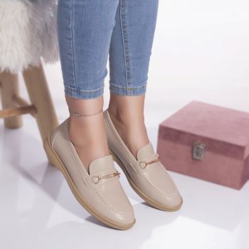 Pantofi casual mocasini ruth piele ecologica caisa