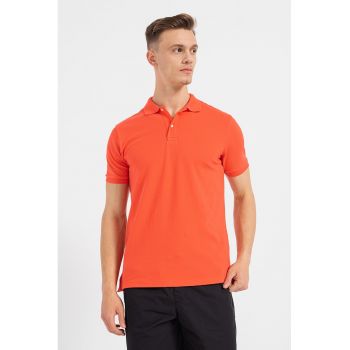 Tricou polo din material pique