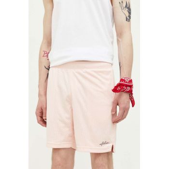 Hollister Co. pantaloni scurti barbati, culoarea roz