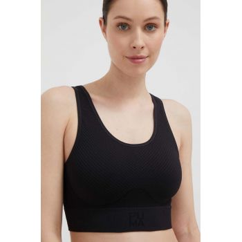 Puma sutien sport Infuse Evoknit culoarea negru, neted