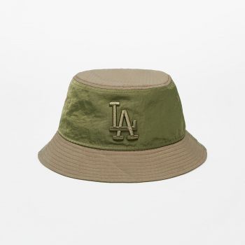 New Era Los Angeles Dodgers Multi Texture Tapered Bucket Hat New Olive