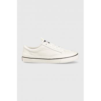 Tommy Jeans sneakers TOMMY JEANS LEATHER VULC ESS culoarea alb, EN0EN01932