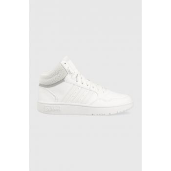 adidas Originals sneakers HOOPS MID 3. K culoarea alb