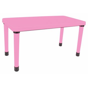 Masuta pentru copii Happy Table Roz deschis