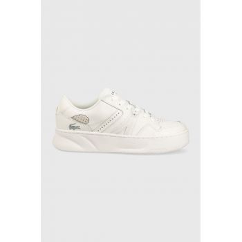 Lacoste sneakers din piele L005 222 1 culoarea alb, 44SFA0048