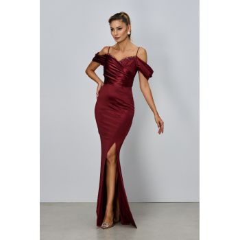 Rochie Gorgeous Bordo